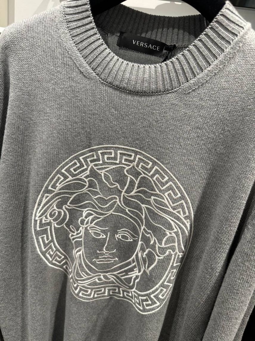 VERSACE Knitwear side view - Men's luxury Clothes