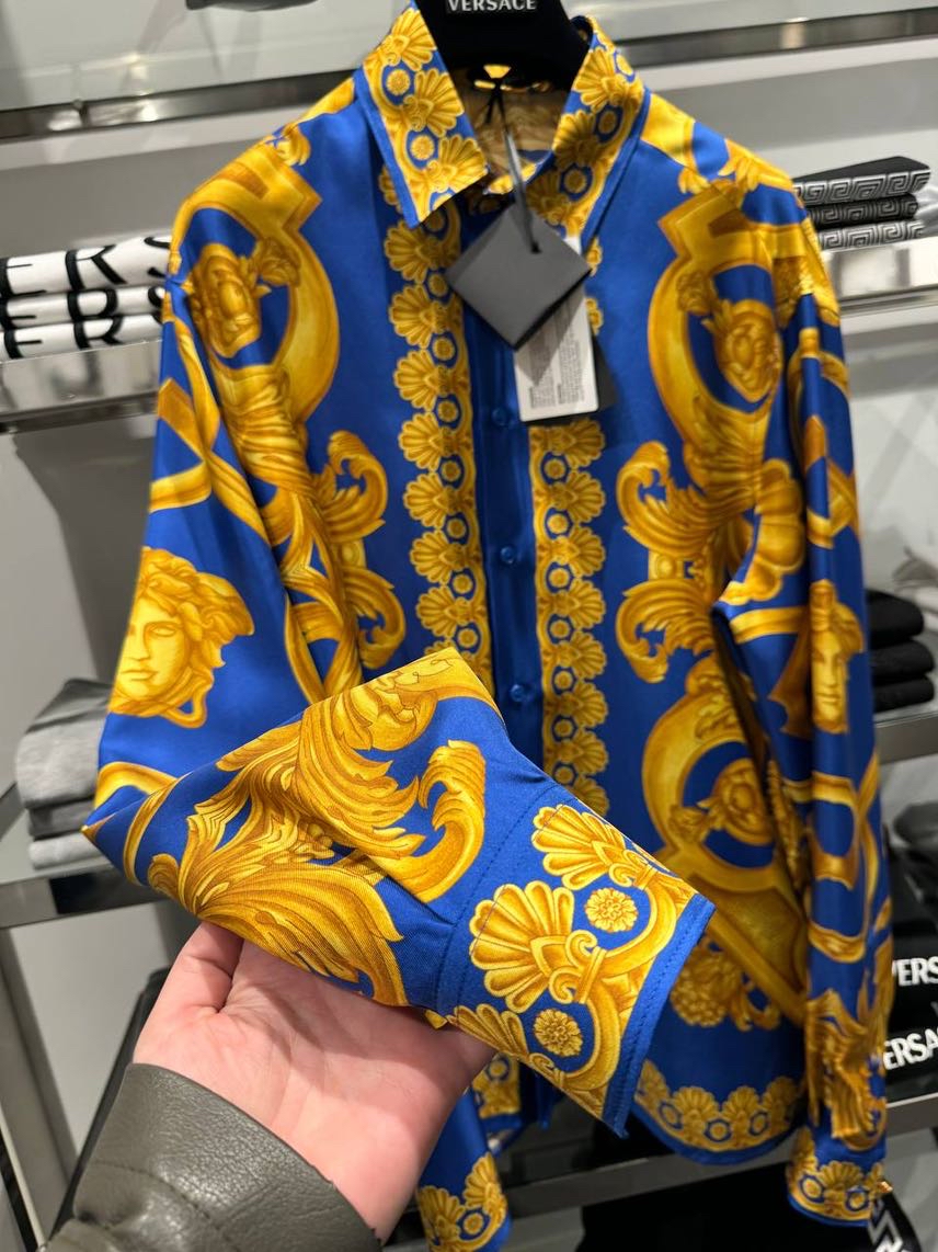 VERSACE Shirts side view - Men's luxury Clothes