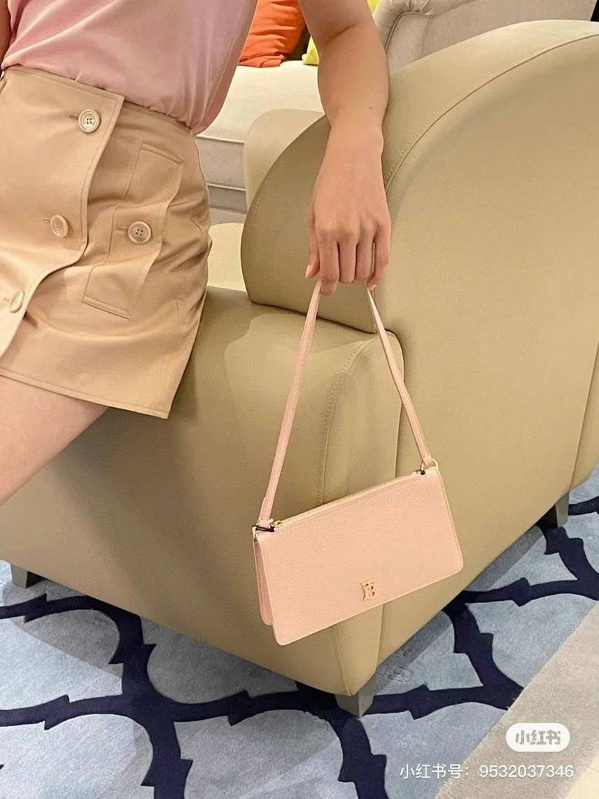 BURBERRY Clutch bags side view - Women's luxury Bags