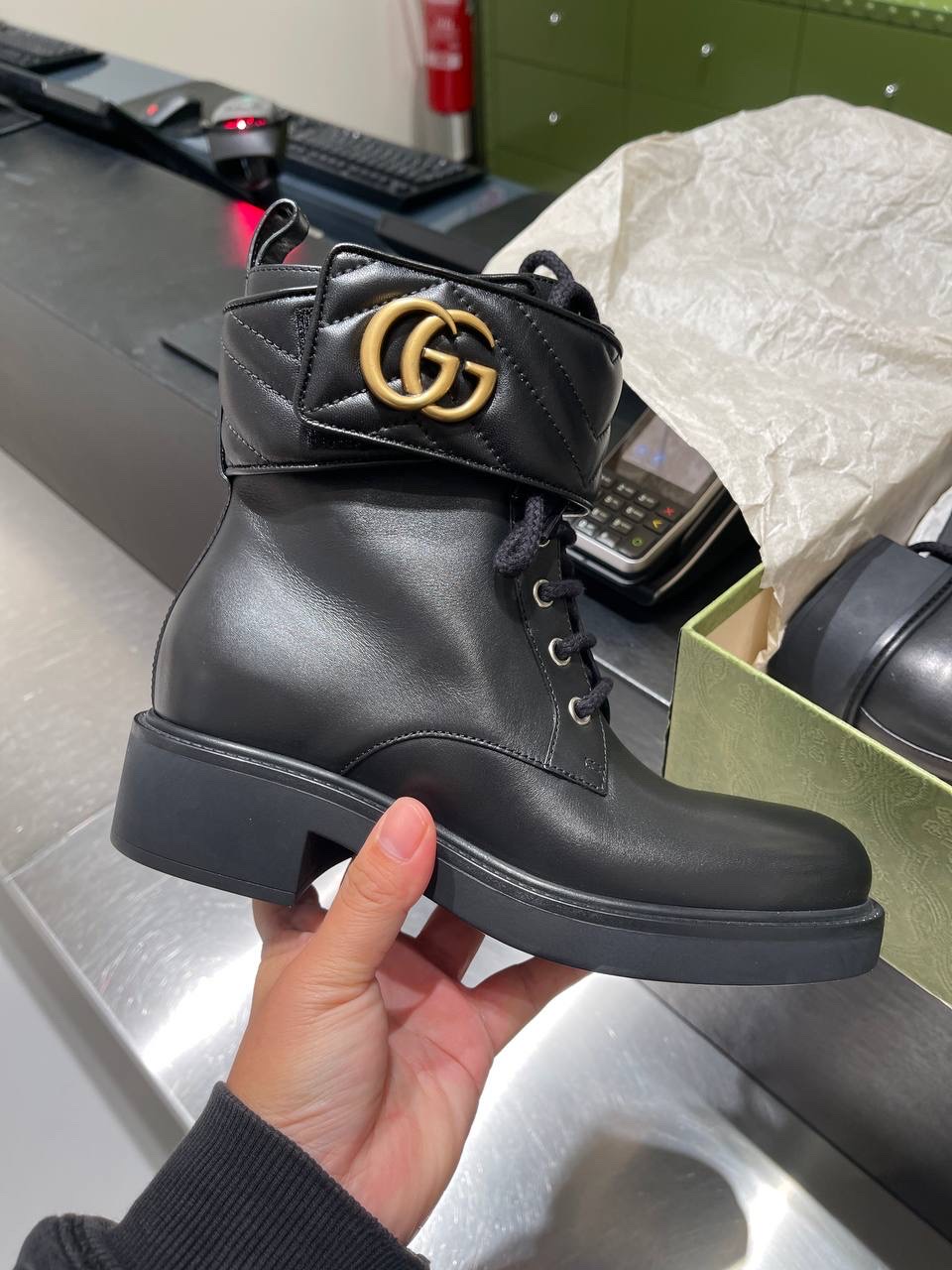 GUCCI Boots side view - Women luxury Shoes