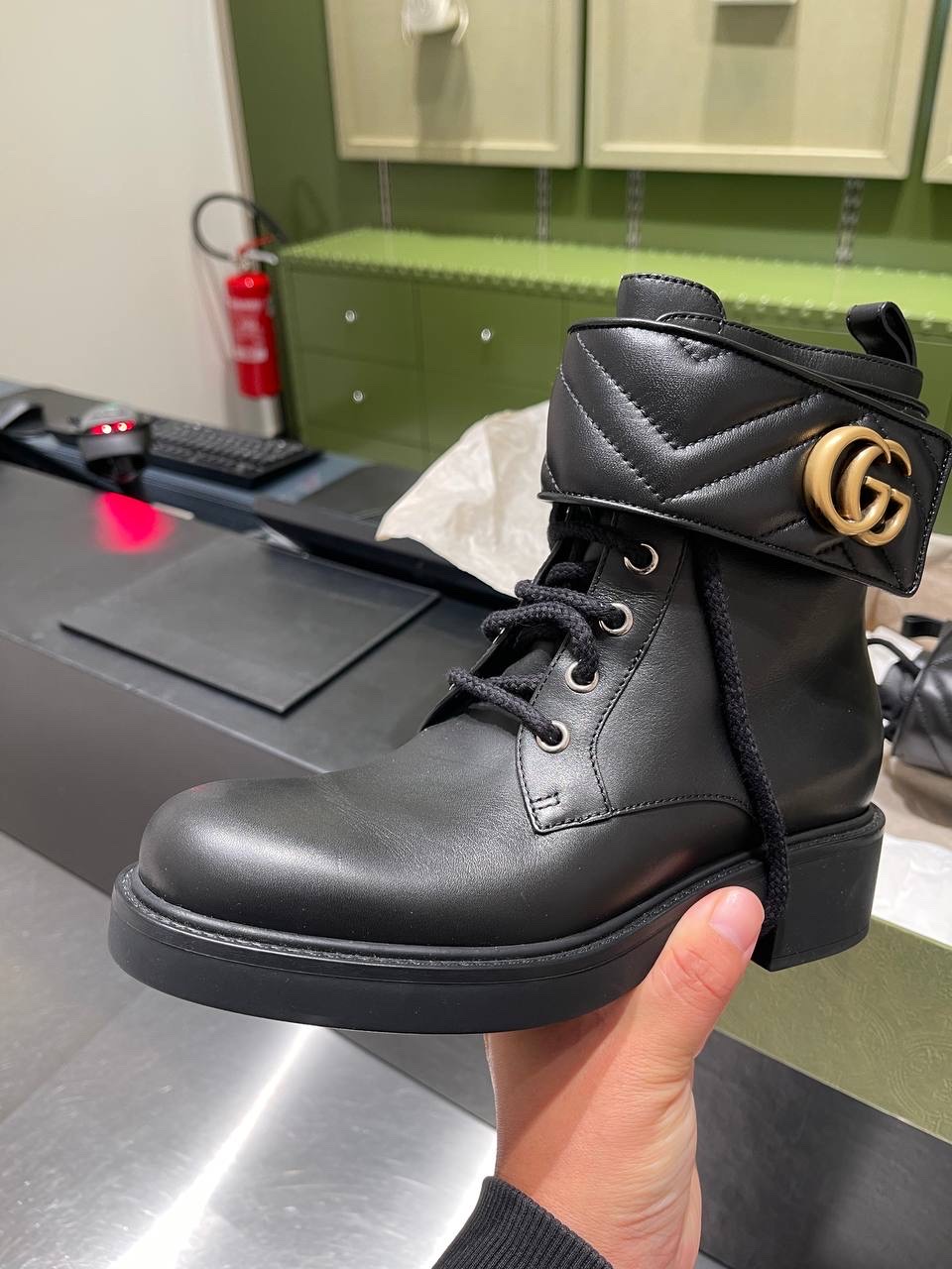GUCCI Boots side view - Women luxury Shoes