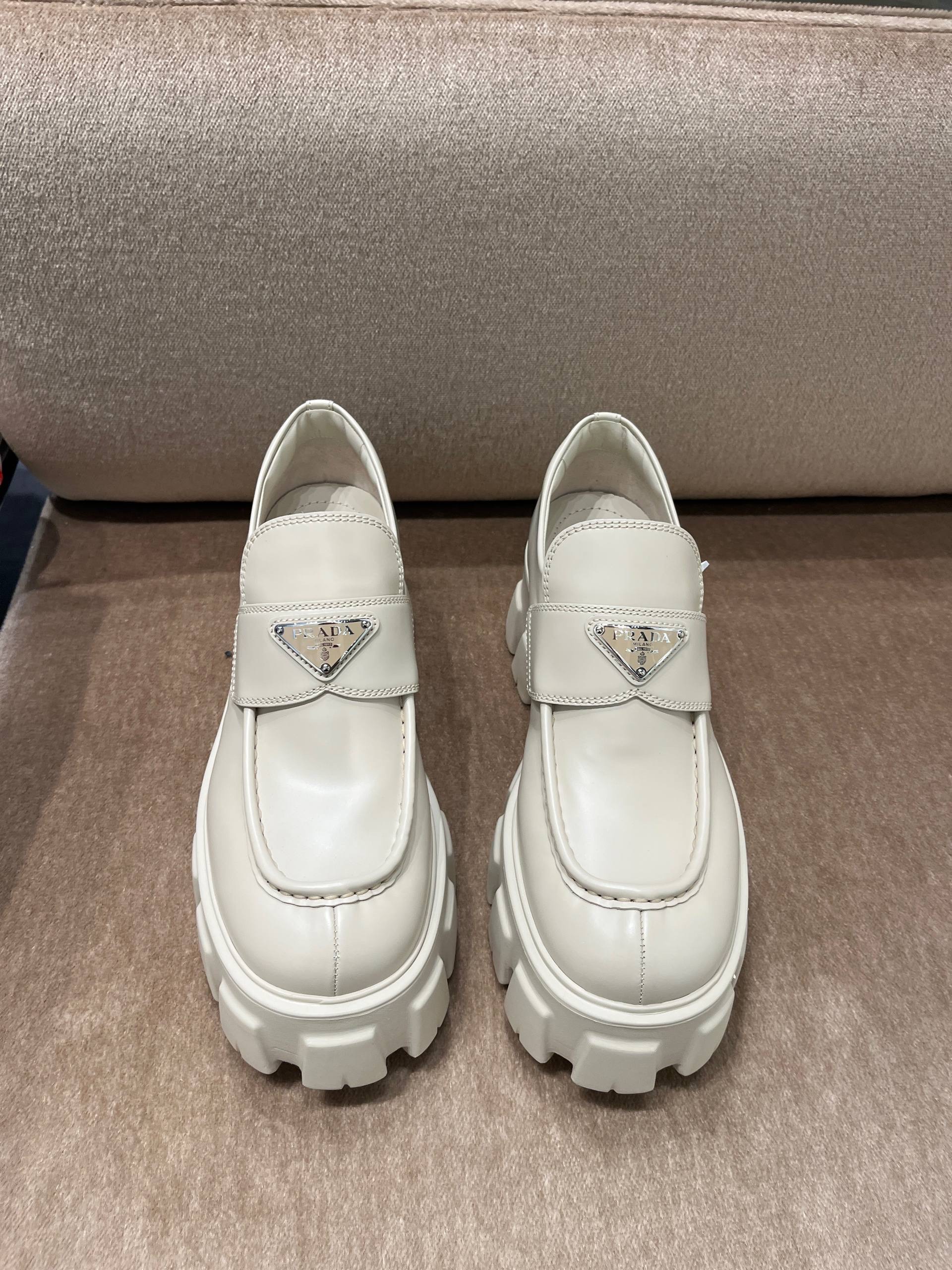 PRADA Loafers side view - Women luxury Shoes