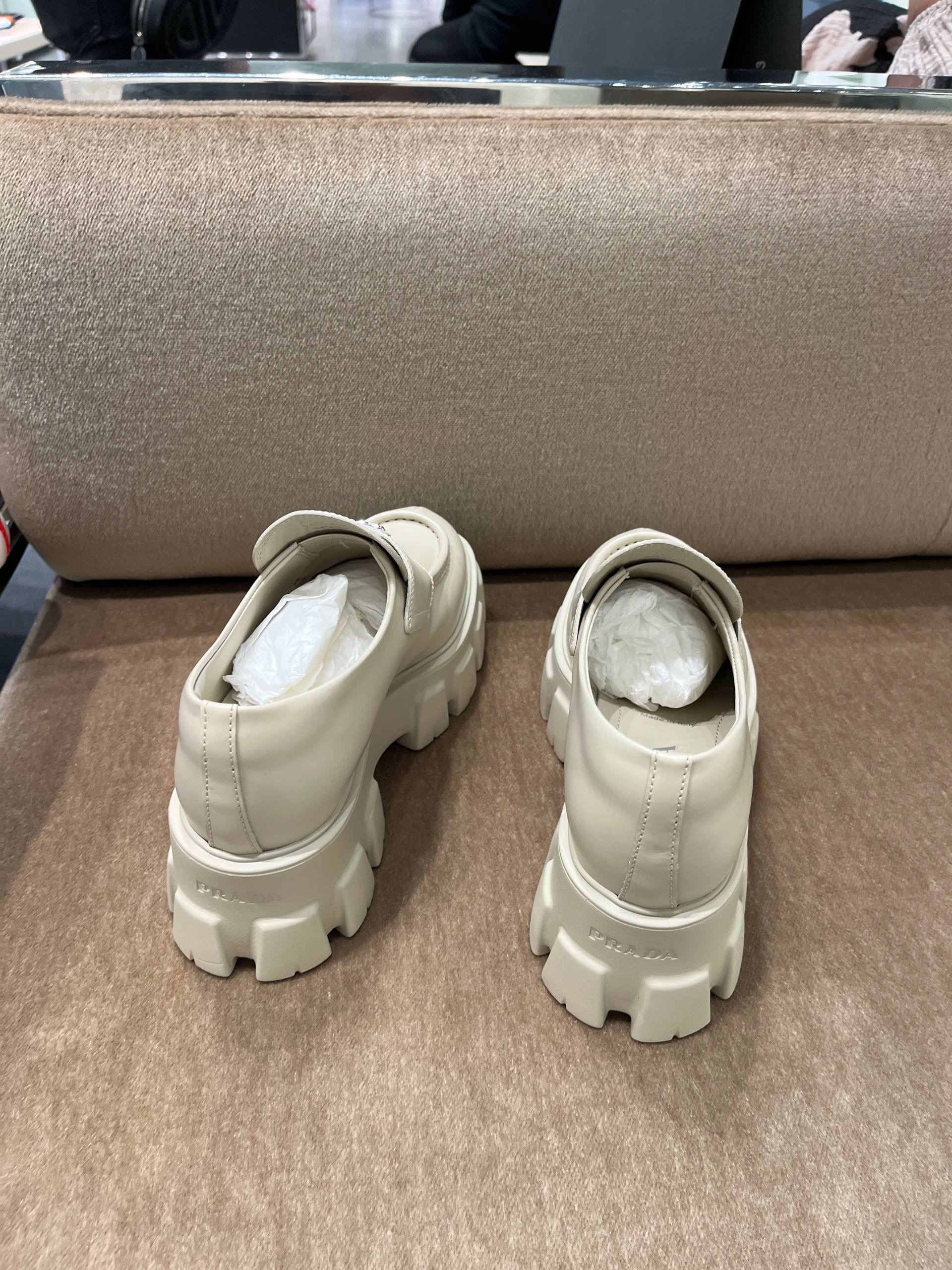 PRADA Loafers side view - Women luxury Shoes