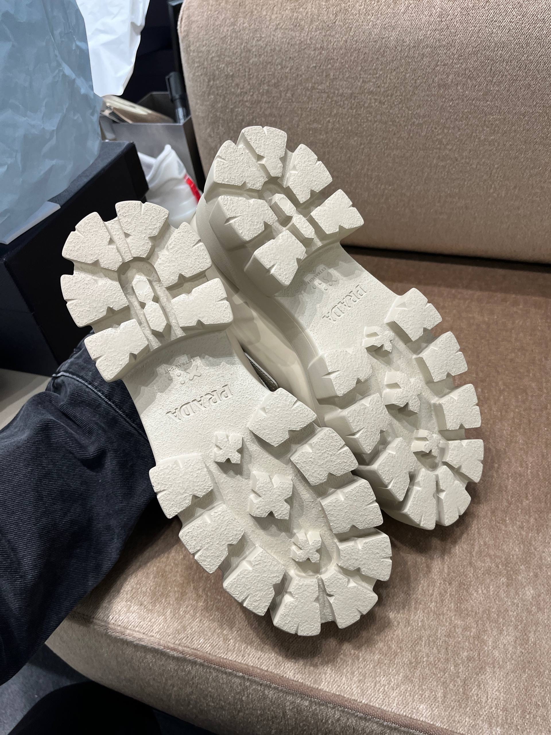 PRADA Loafers side view - Women luxury Shoes