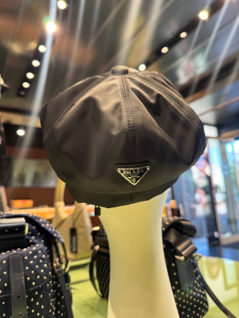 PRADA Caps and Hats side view - Women luxury Accessories