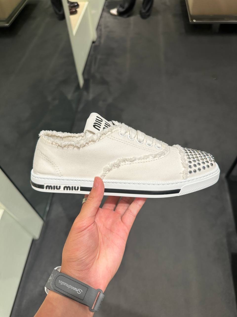MIU MIU Sneakers front view - Women luxury Shoes