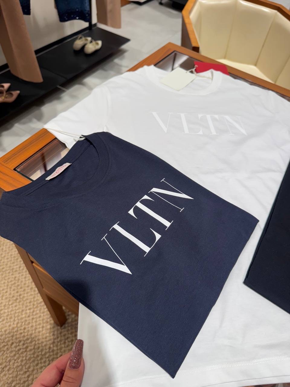 VALENTINO GARAVANI T-shirt and Polo side view - Men luxury Clothes