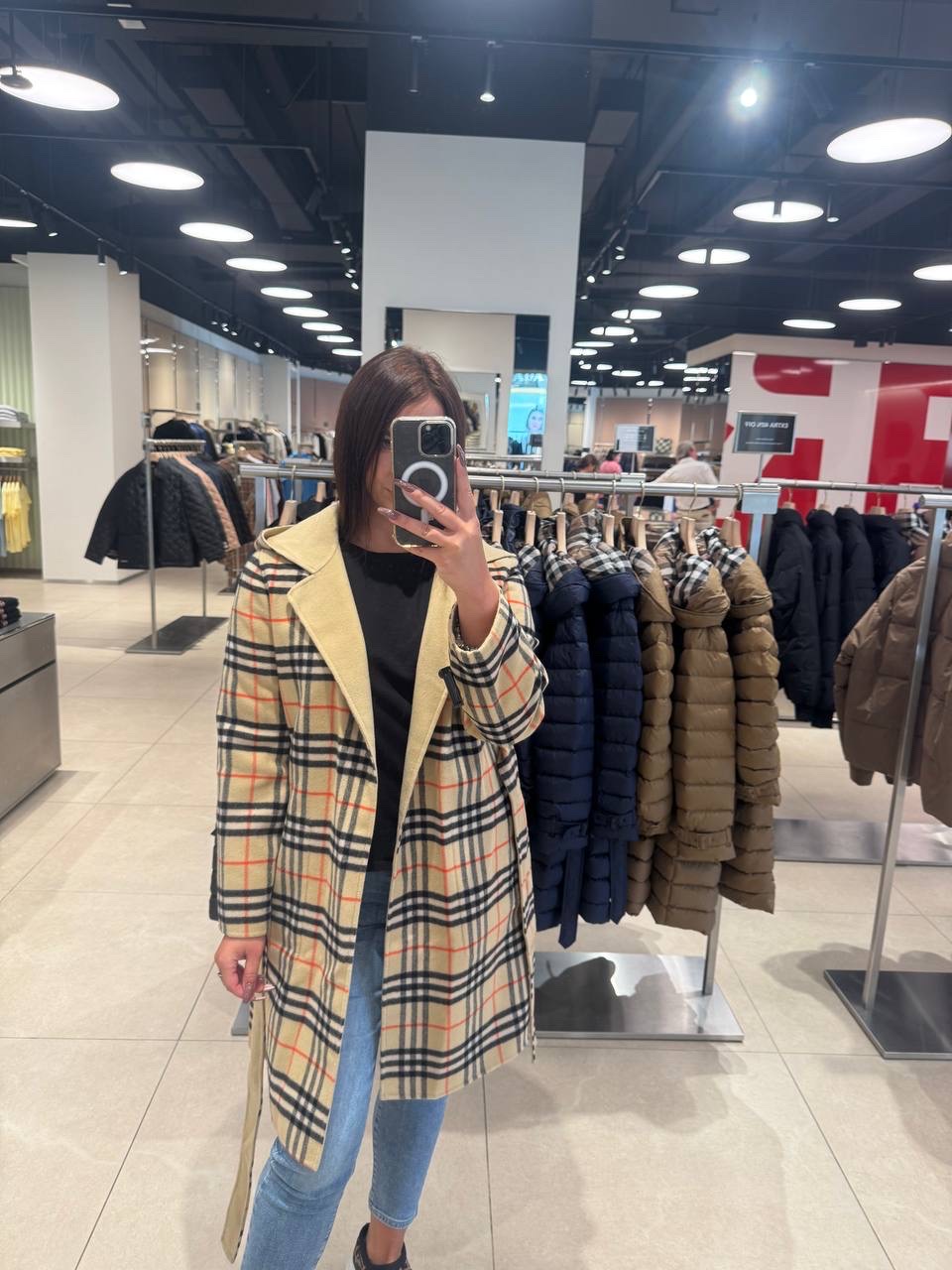 BURBERRY Coats front view - Women luxury Clothes