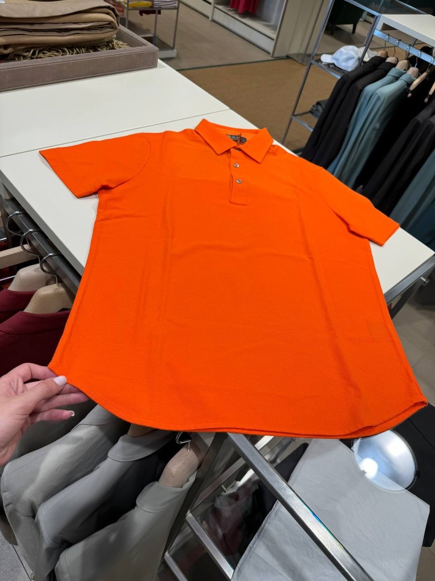 LORO PIANA T-shirt and Polo front view - Men's luxury Clothes