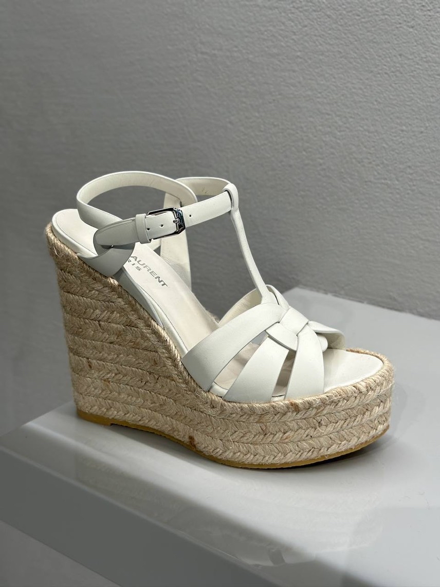 YVES SAINT LAURENT Espadrilles front view - Women's luxury Shoes