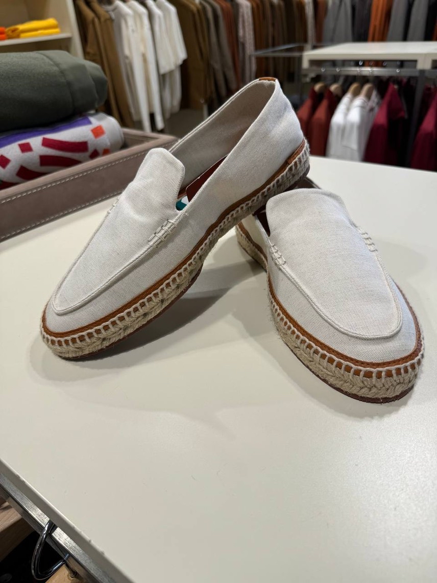 LORO PIANA Espadrilles front view - Men's luxury Shoes