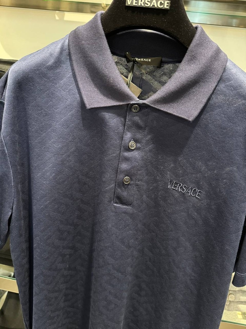 VERSACE T-shirt and Polo side view - Men's luxury Clothes