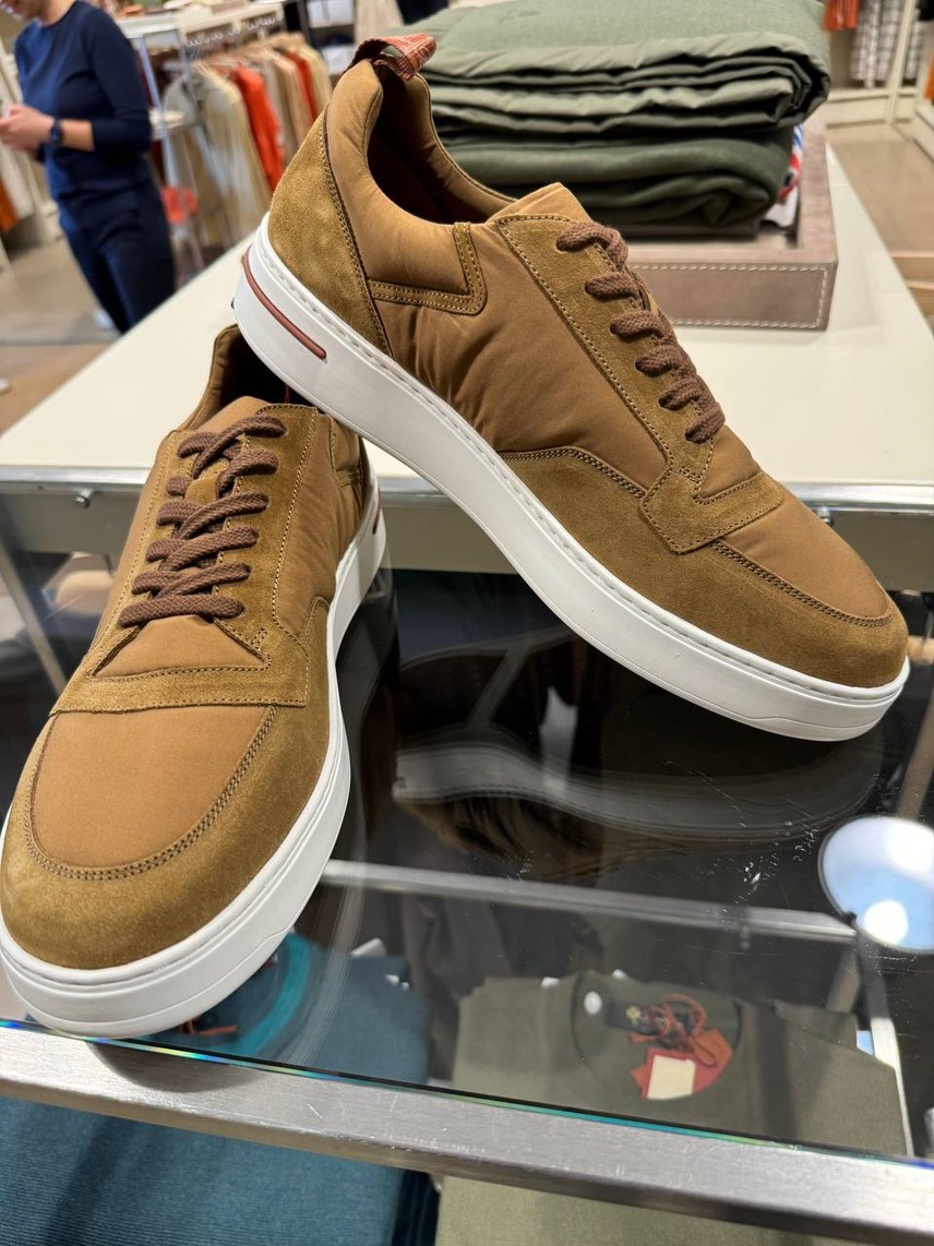 LORO PIANA Sneakers side view - Men's luxury Shoes
