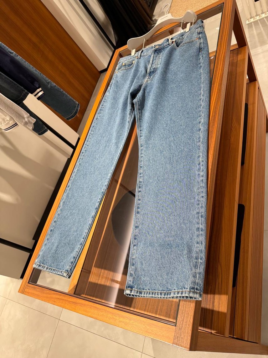 VALENTINO GARAVANI Denim front view - Men's luxury Clothes