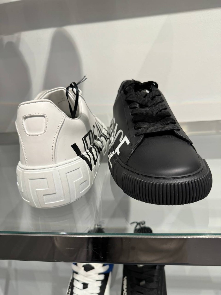 VERSACE Sneakers side view - Men's luxury Shoes