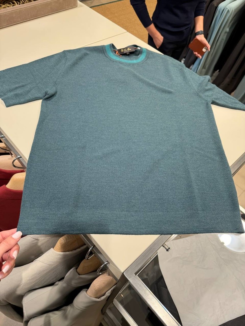 LORO PIANA T-shirt and Polo front view - Men's luxury Clothes