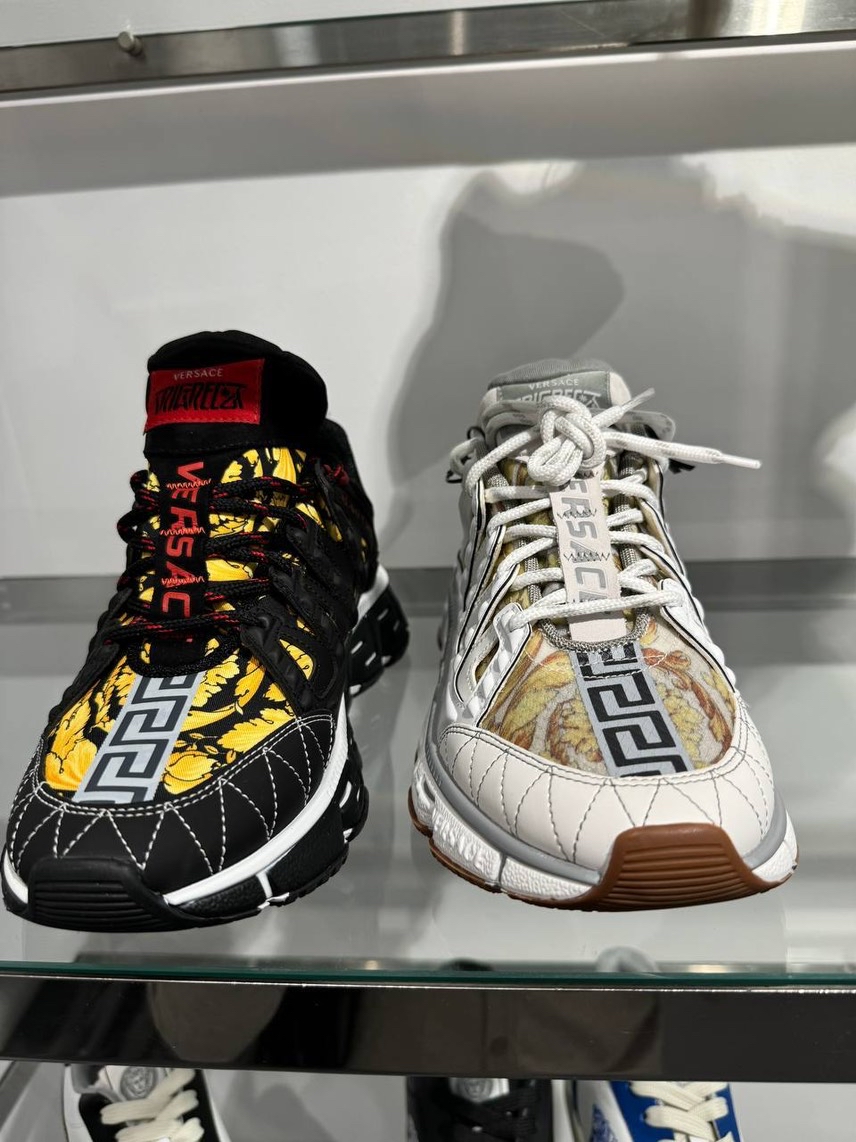 VERSACE Sneakers side view - Men's luxury Shoes
