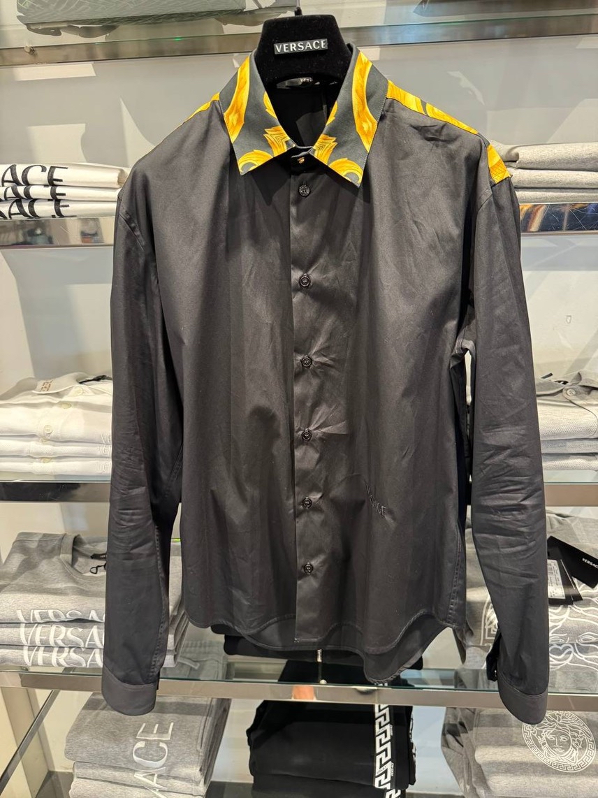 VERSACE Shirts front view - Men's luxury Clothes
