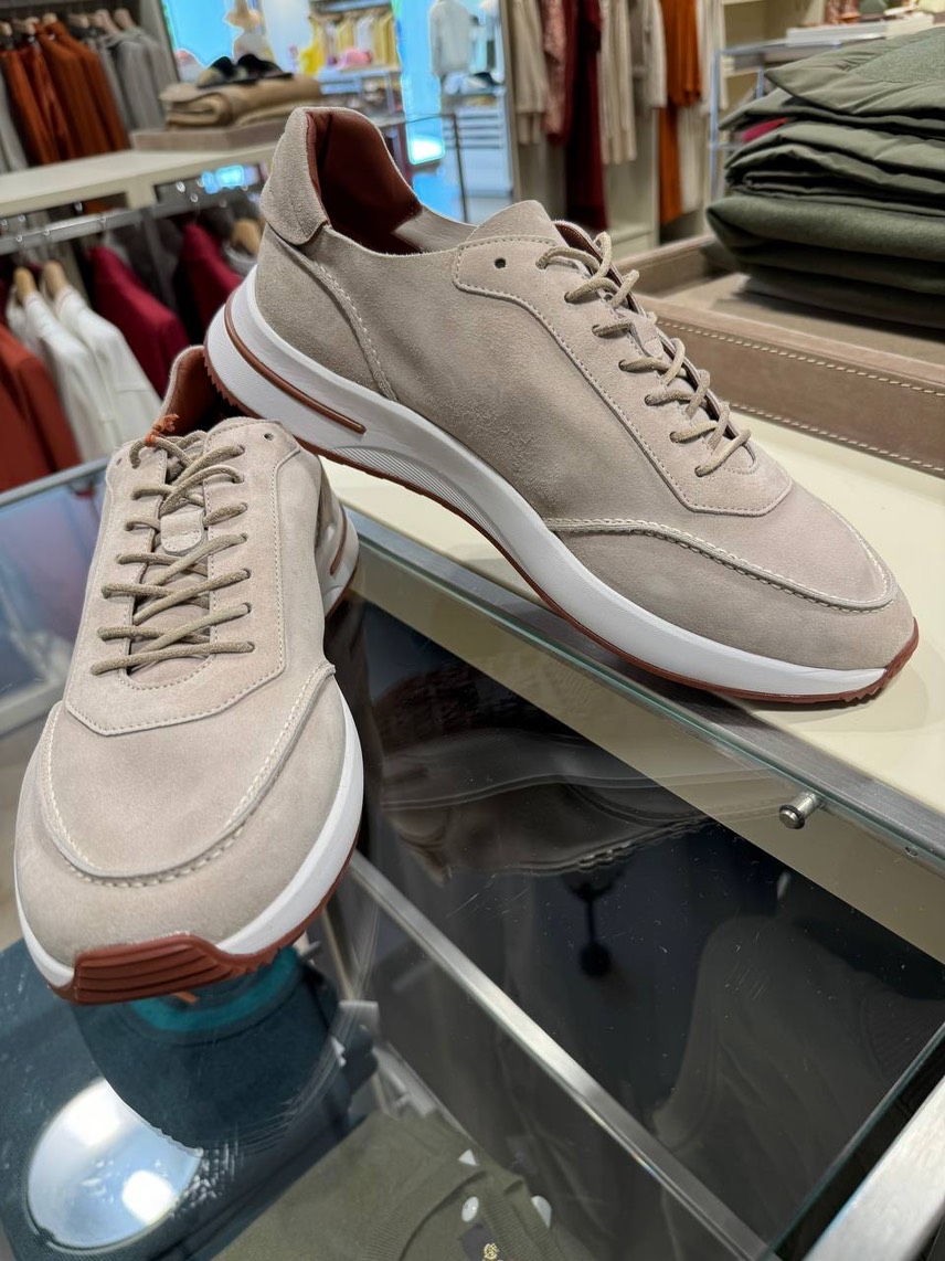LORO PIANA Sneakers front view - Men's luxury Shoes