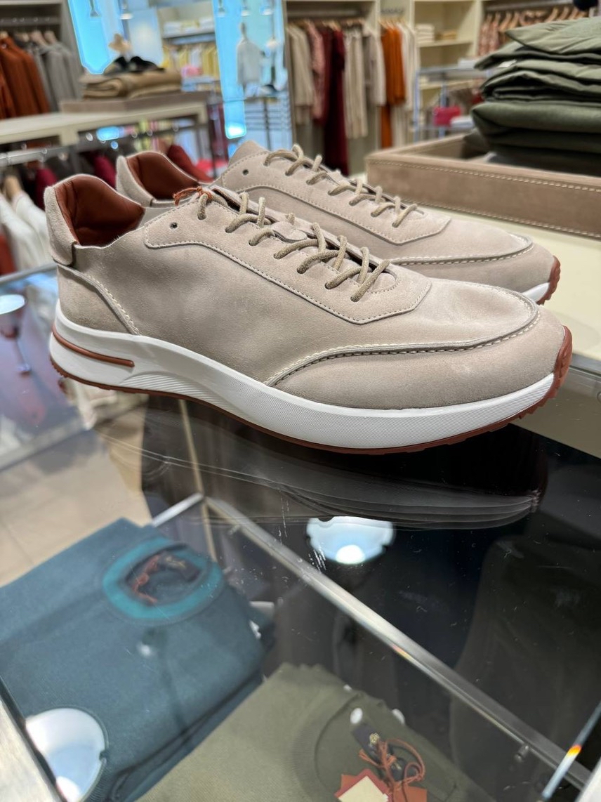 LORO PIANA Sneakers side view - Men's luxury Shoes
