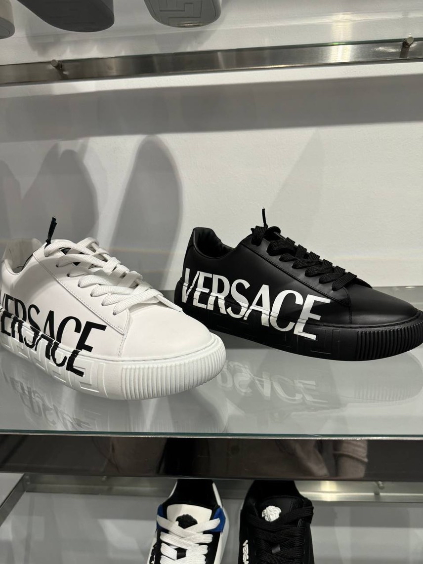 VERSACE Sneakers front view - Men's luxury Shoes