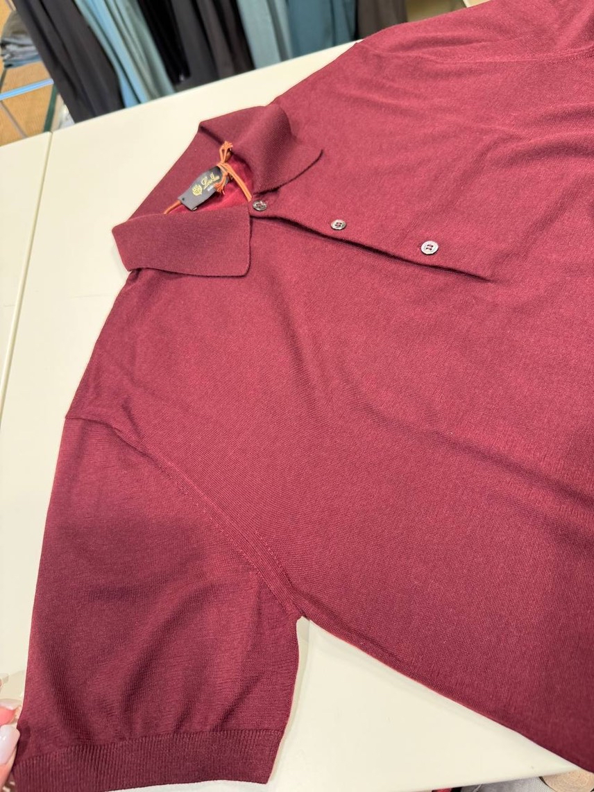 LORO PIANA T-shirt and Polo side view - Men's luxury Clothes