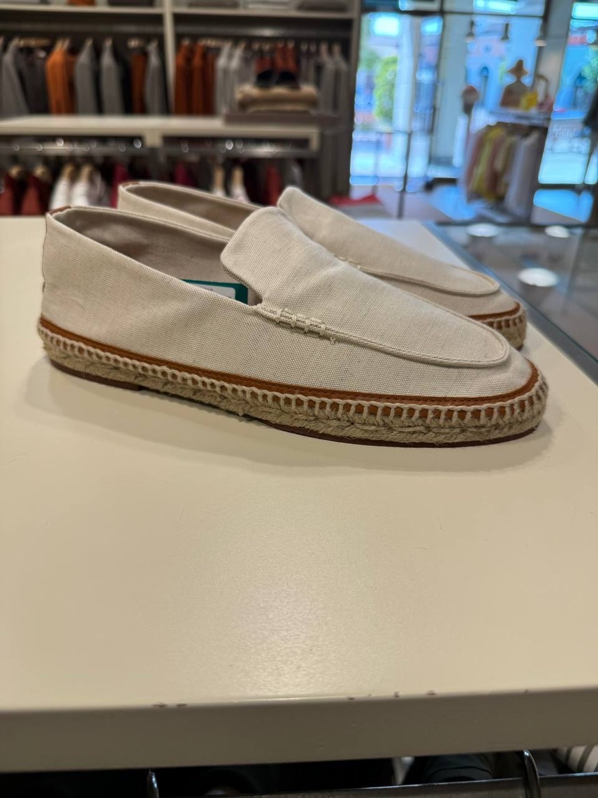 LORO PIANA Espadrilles side view - Men's luxury Shoes