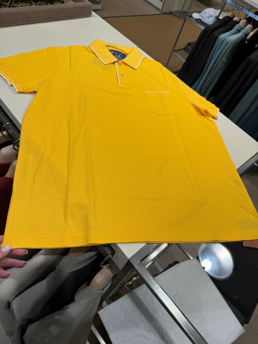 LORO PIANA T-shirt and Polo front view - Men's luxury Clothes
