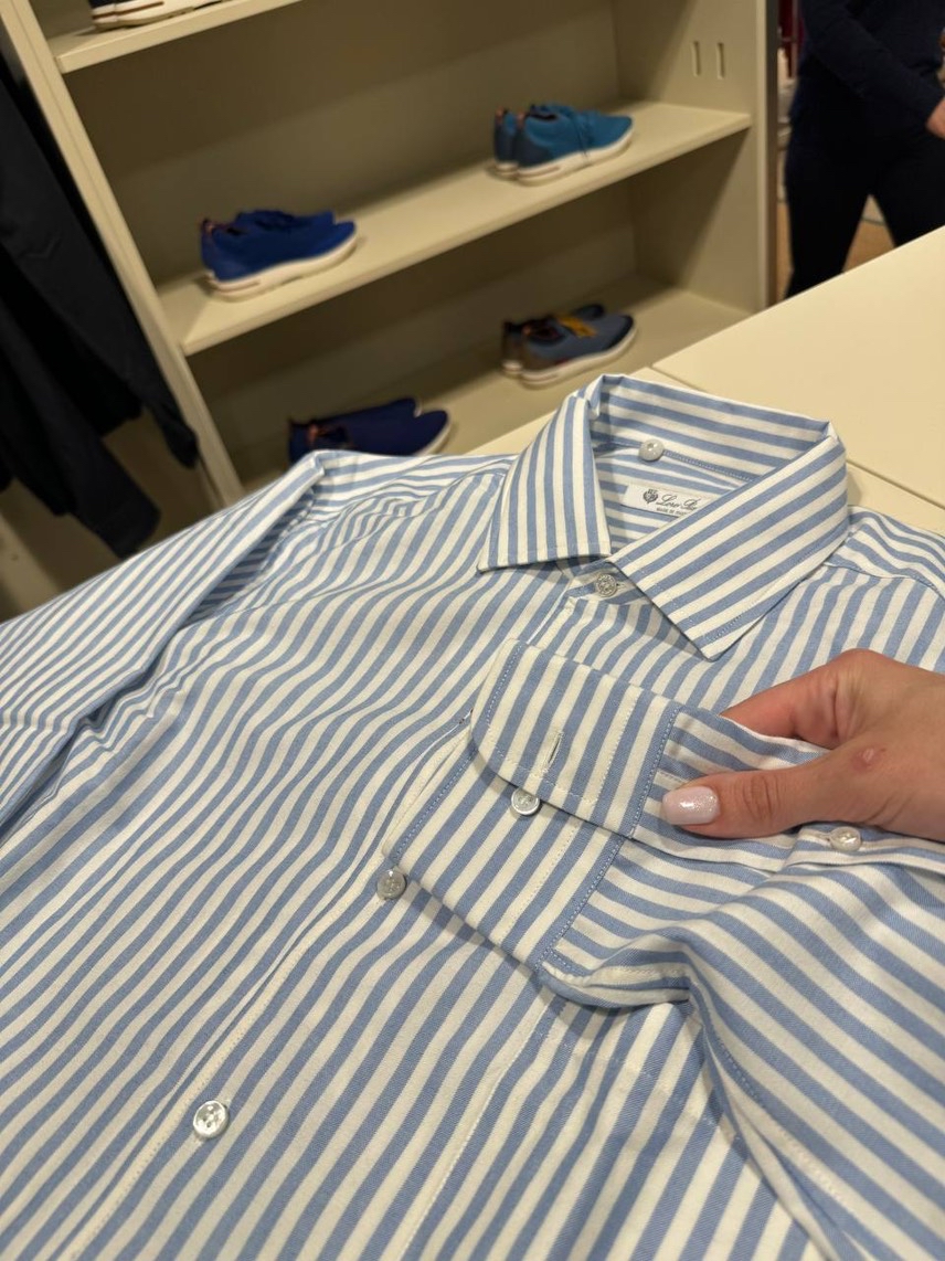 LORO PIANA Shirts side view - Men's luxury Clothes