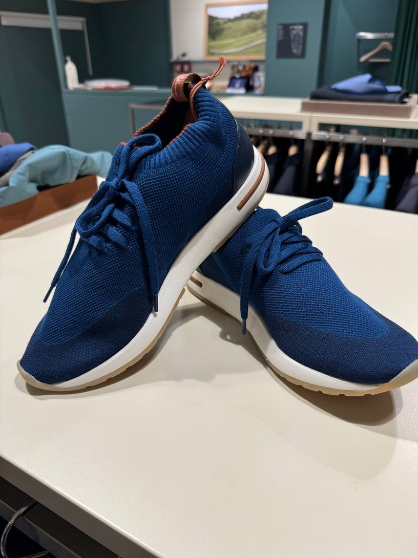 LORO PIANA Sneakers front view - Men's luxury Shoes