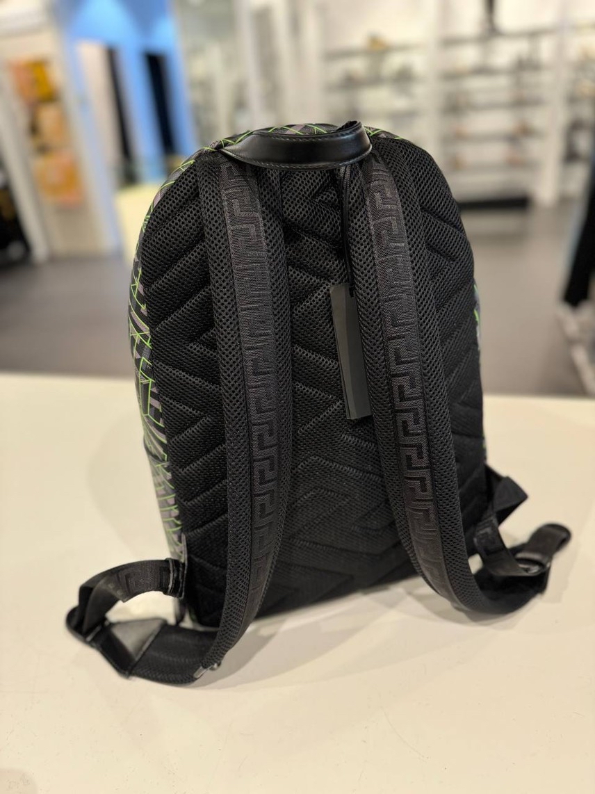 VERSACE Backpack side view - Men's luxury Bags