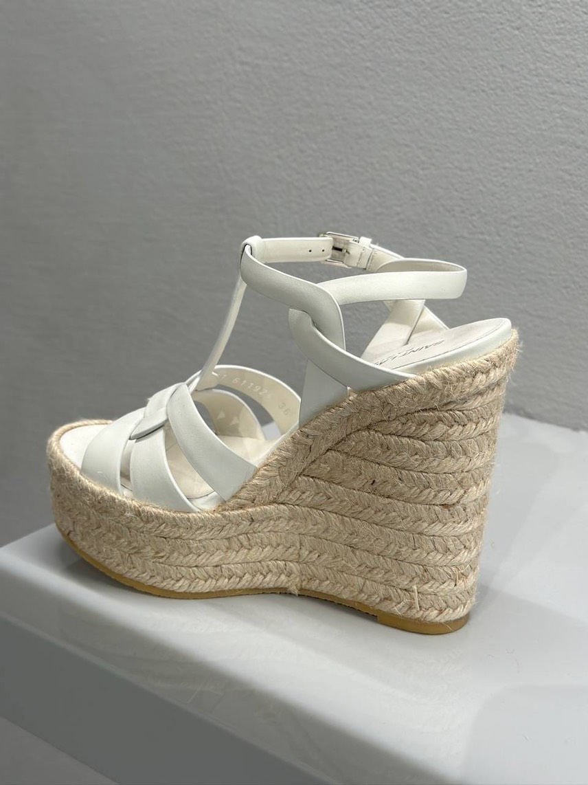 YVES SAINT LAURENT Espadrilles side view - Women's luxury Shoes