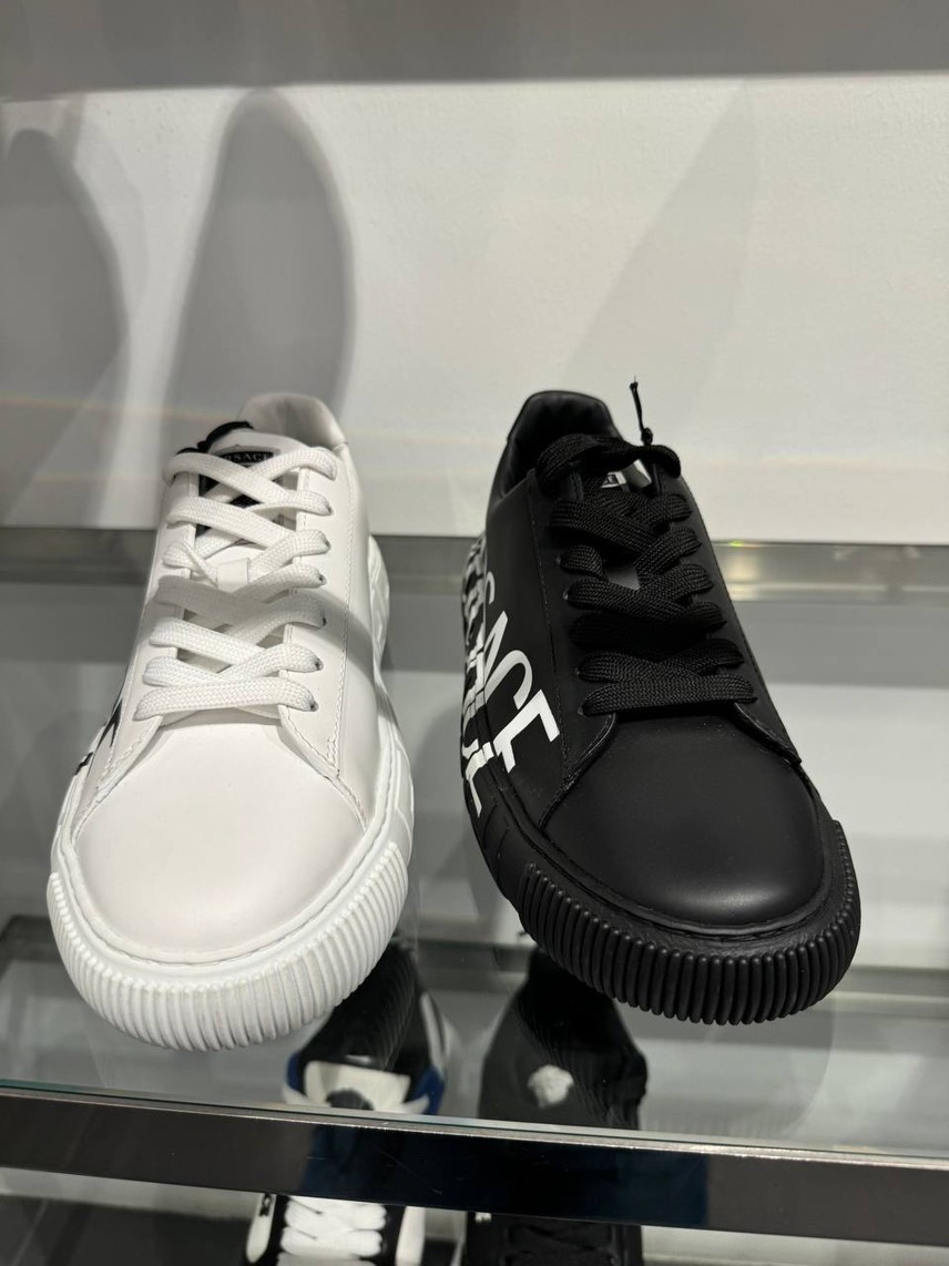 VERSACE Sneakers side view - Men's luxury Shoes