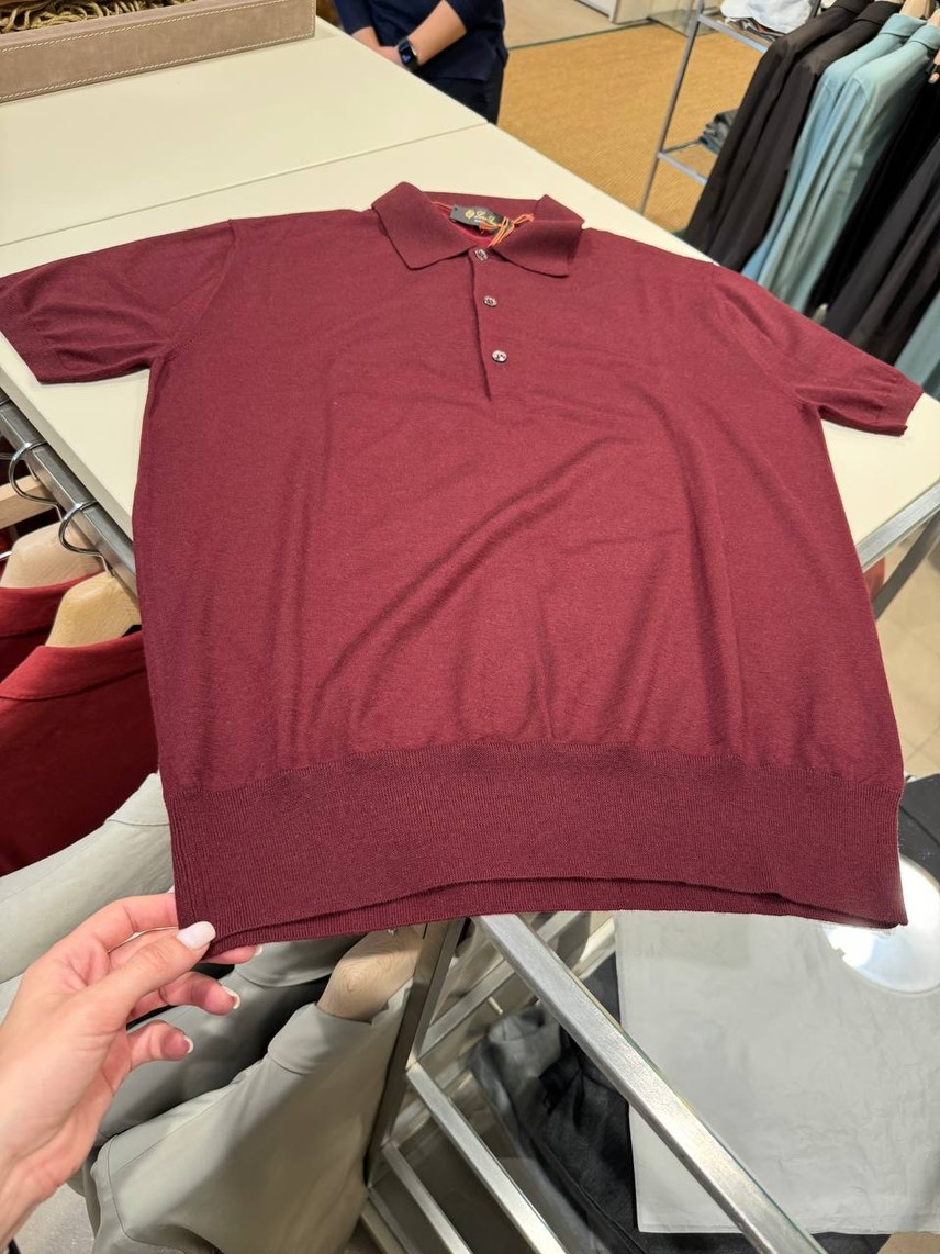 LORO PIANA T-shirt and Polo front view - Men's luxury Clothes