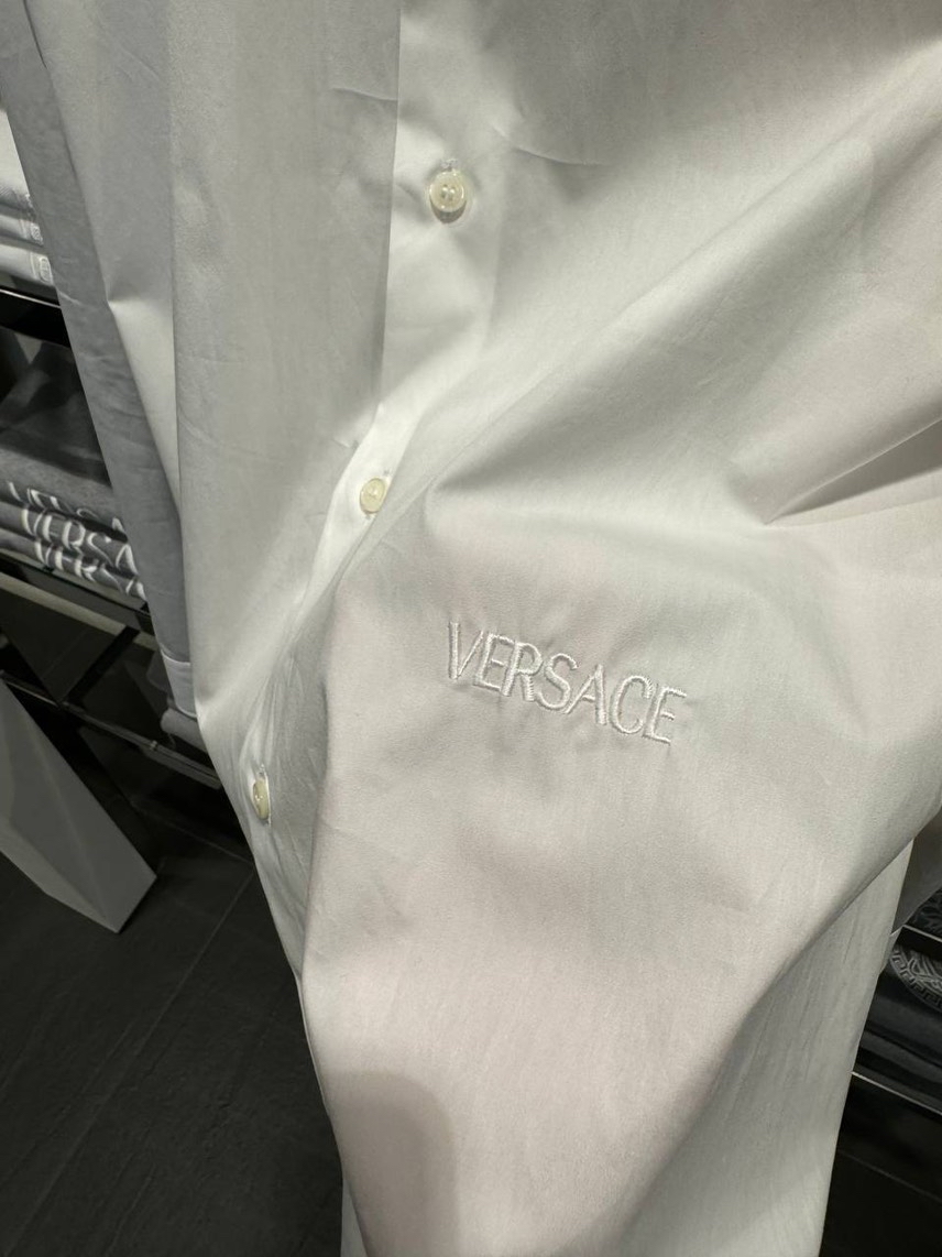 VERSACE Shirts side view - Men's luxury Clothes