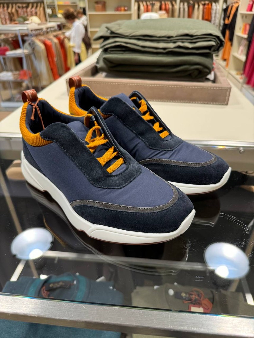 LORO PIANA Sneakers side view - Men's luxury Shoes