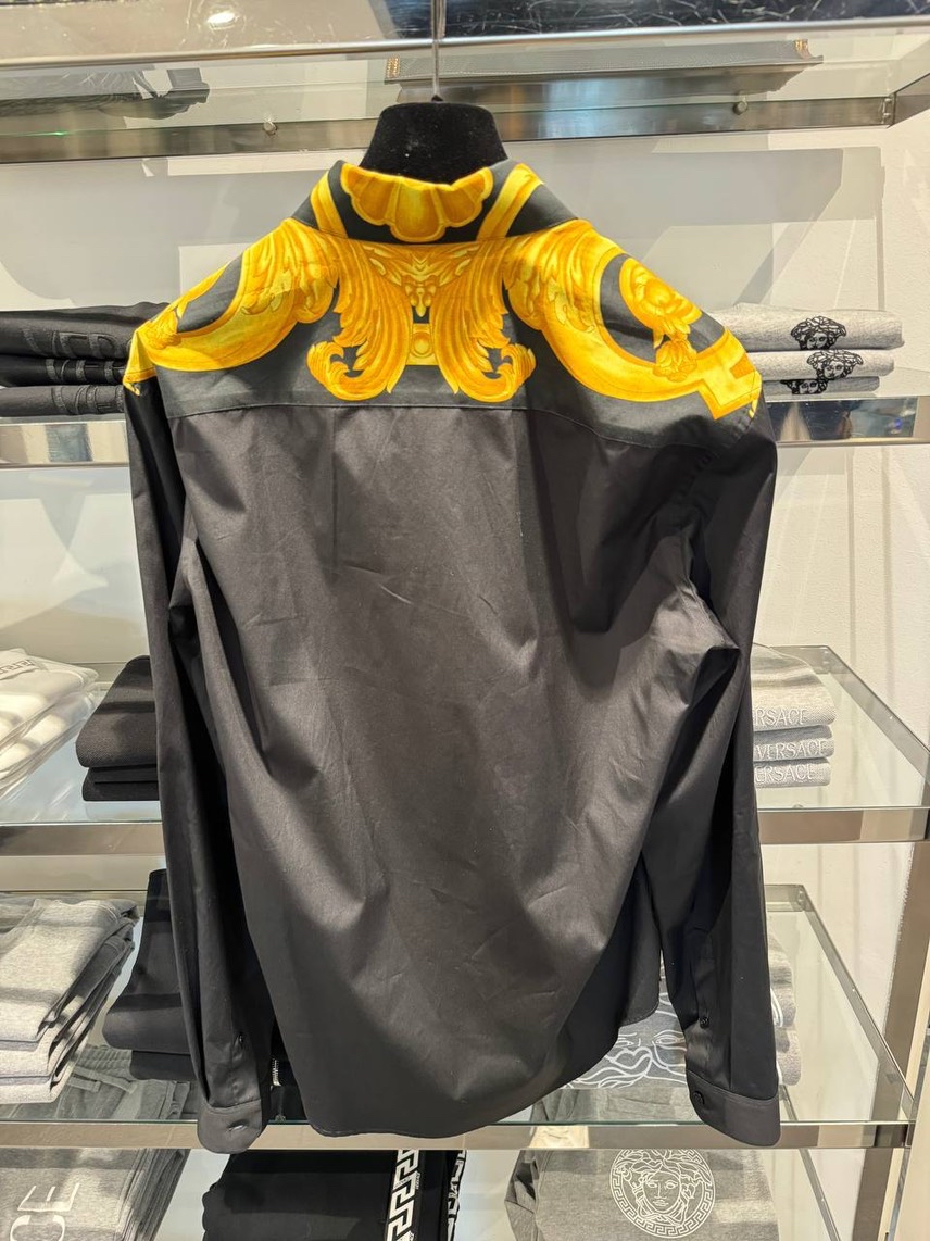 VERSACE Shirts side view - Men's luxury Clothes