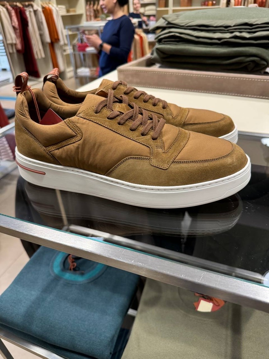 LORO PIANA Sneakers front view - Men's luxury Shoes