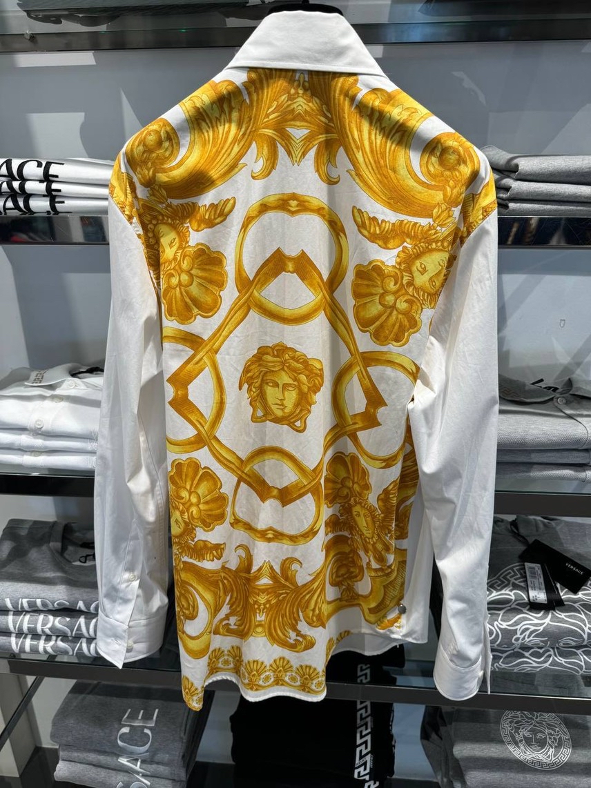 VERSACE Shirts side view - Men's luxury Clothes