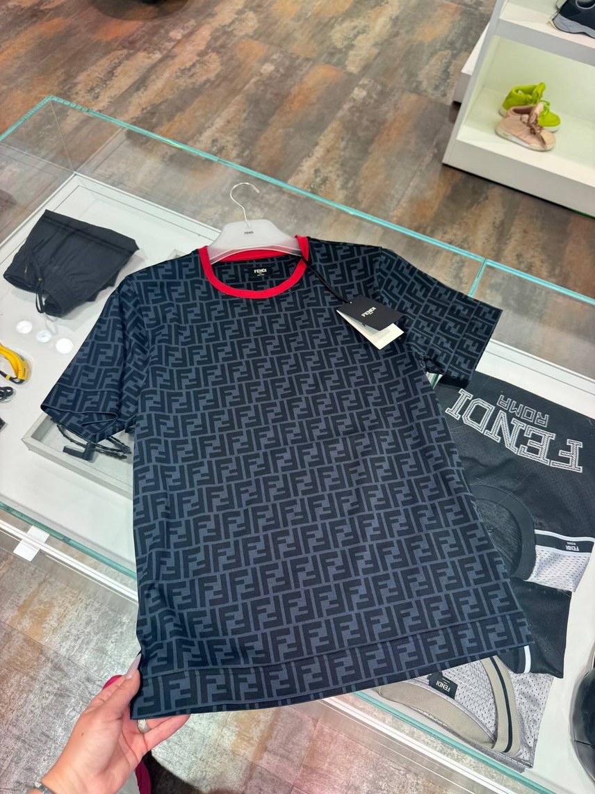 FENDI T-shirt and Polo front view - Men's luxury Clothes
