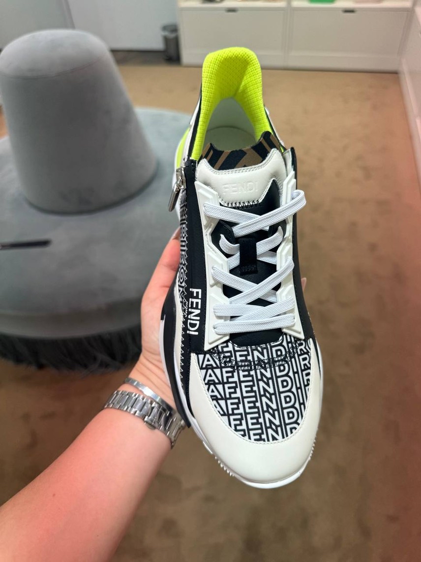FENDI Sneakers side view - Men's luxury Shoes