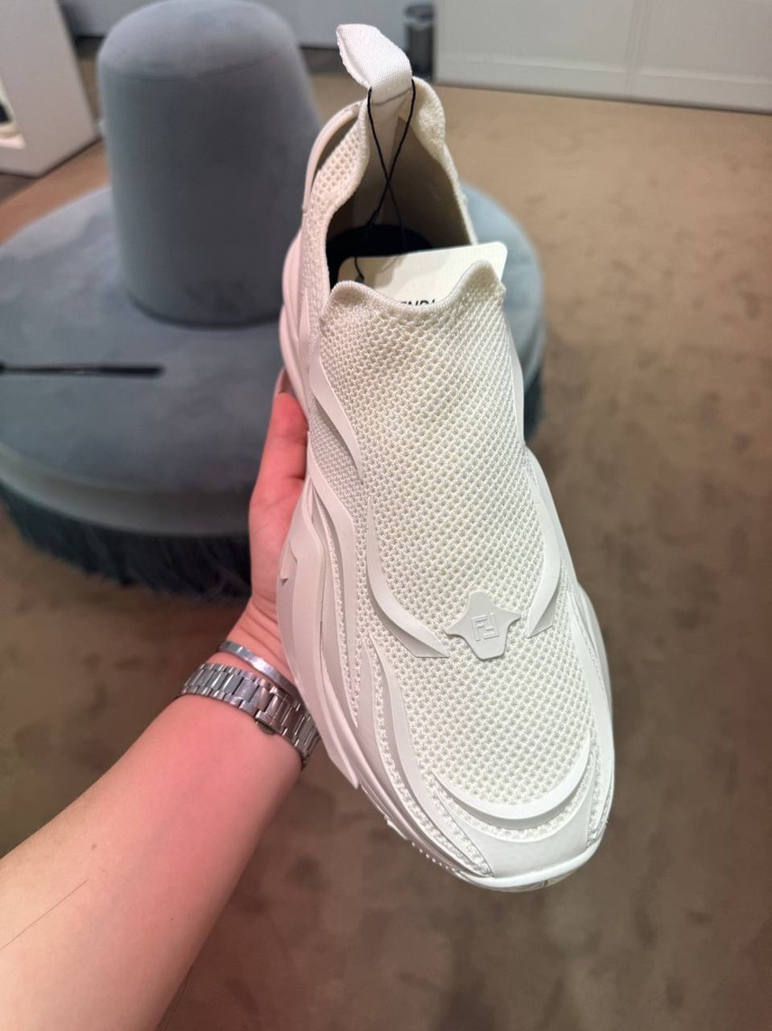 FENDI Sneakers side view - Men's luxury Shoes