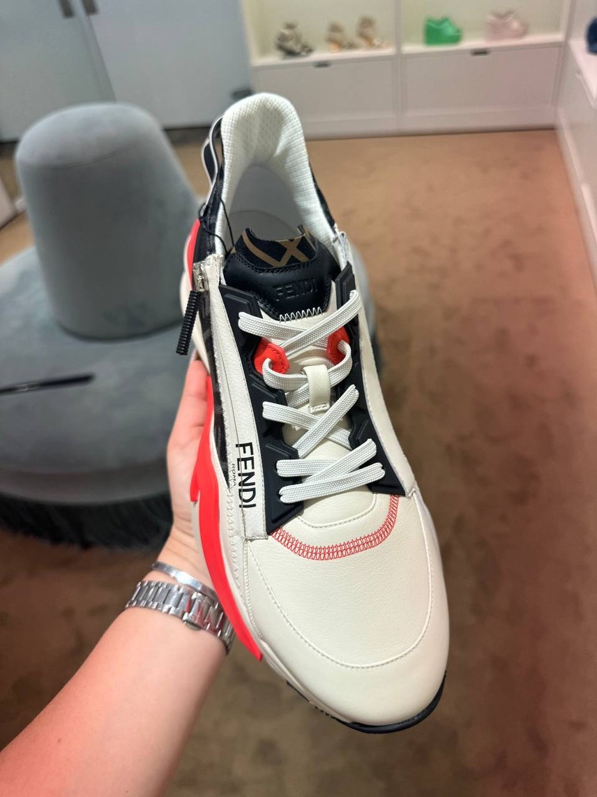 FENDI Sneakers side view - Men's luxury Shoes