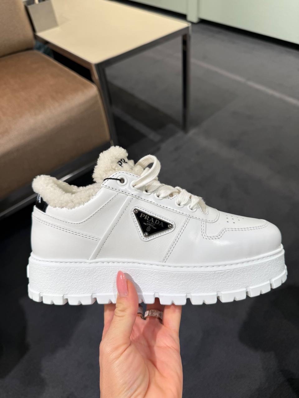 PRADA Sneakers front view - Women luxury Shoes
