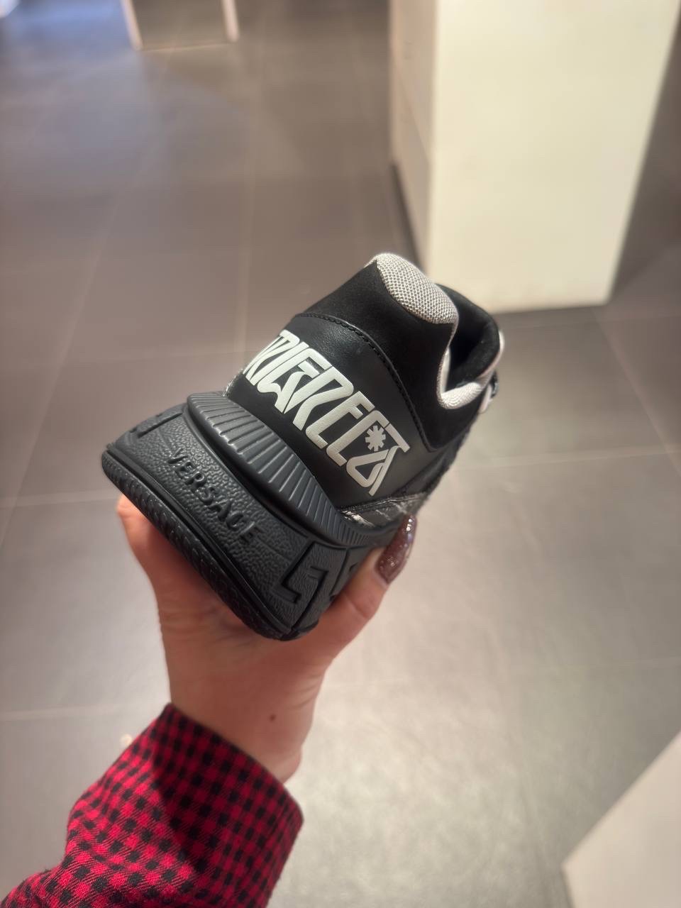 VERSACE Sneakers side view - Women luxury Shoes