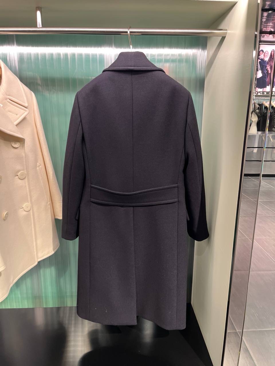 PRADA Coats side view - Women luxury Clothes