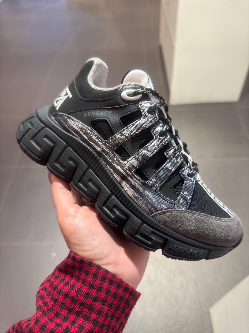 VERSACE Sneakers front view - Women luxury Shoes