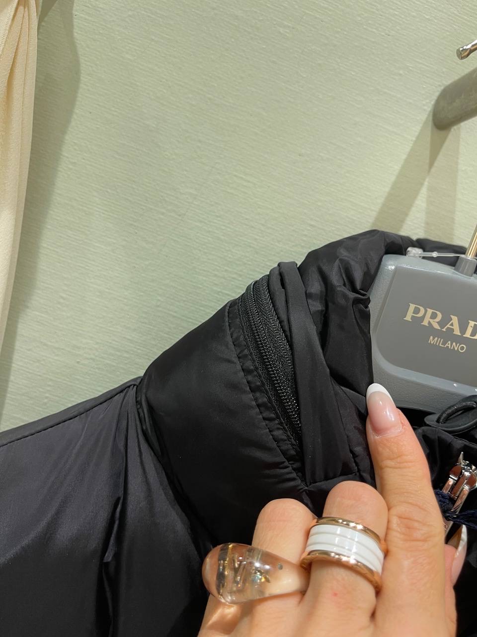 PRADA Down jacket side view - Women luxury Clothes