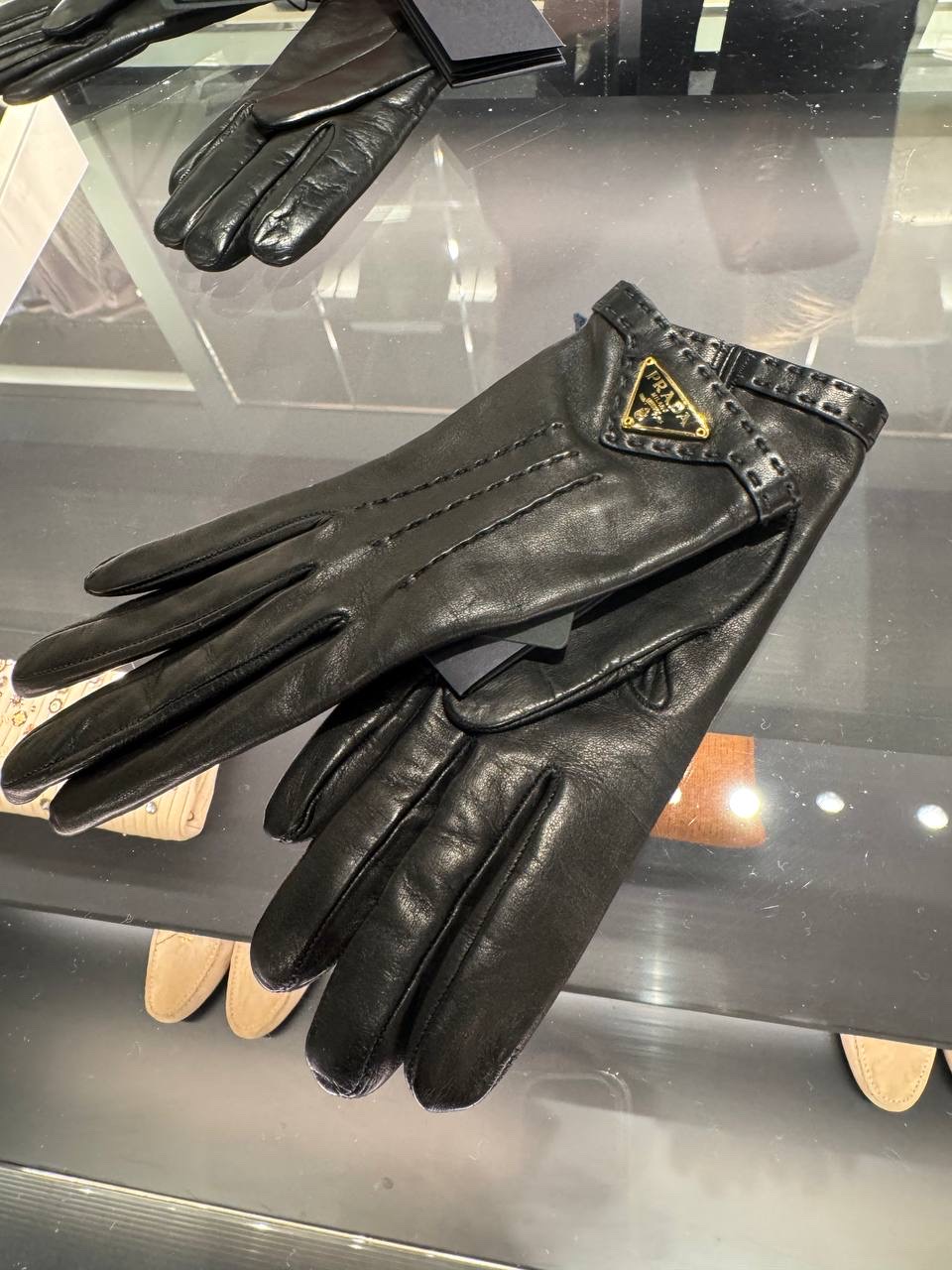 PRADA Gloves side view - Women luxury Accessories