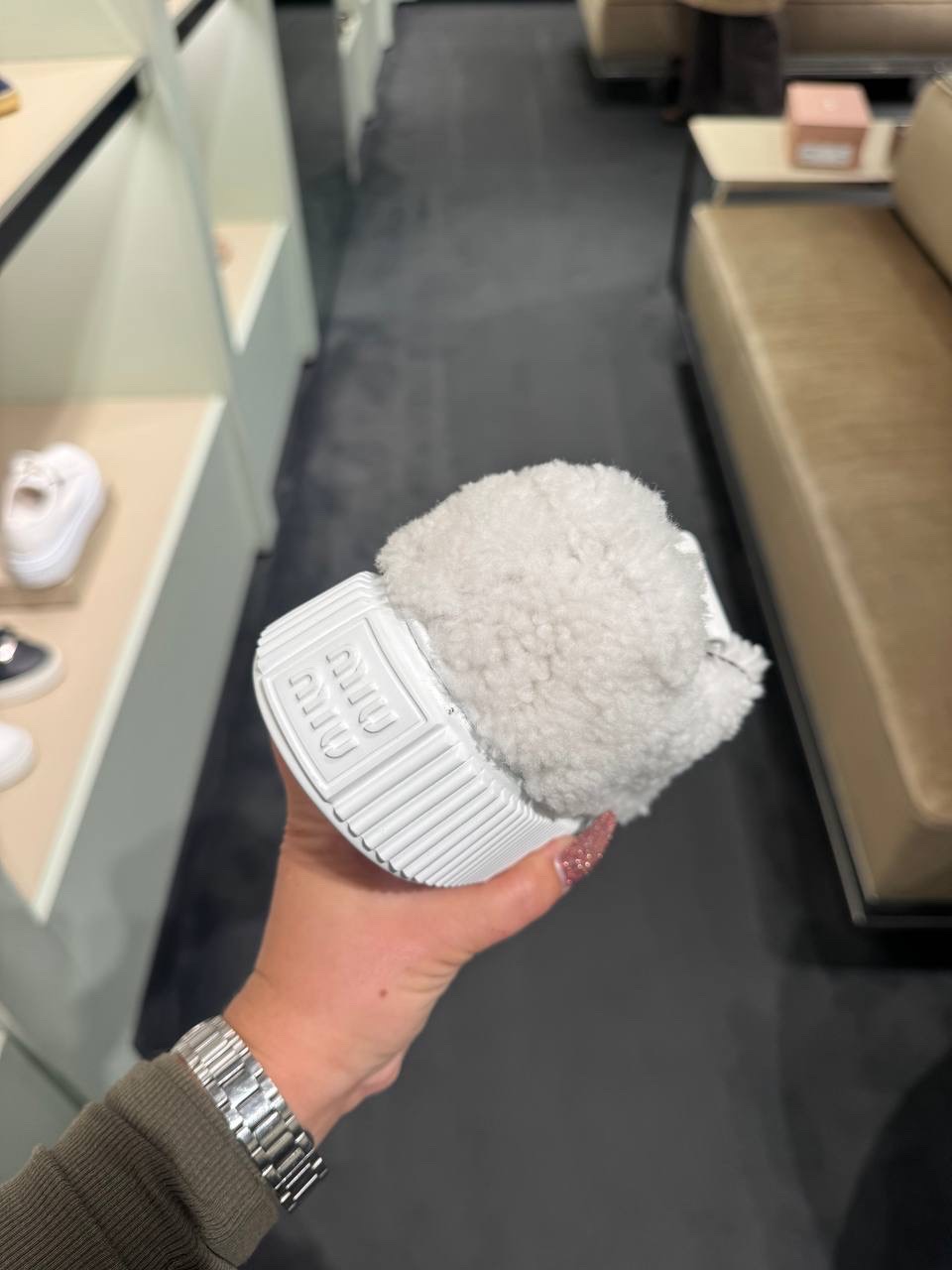 MIU MIU Sneakers side view - Women luxury Shoes